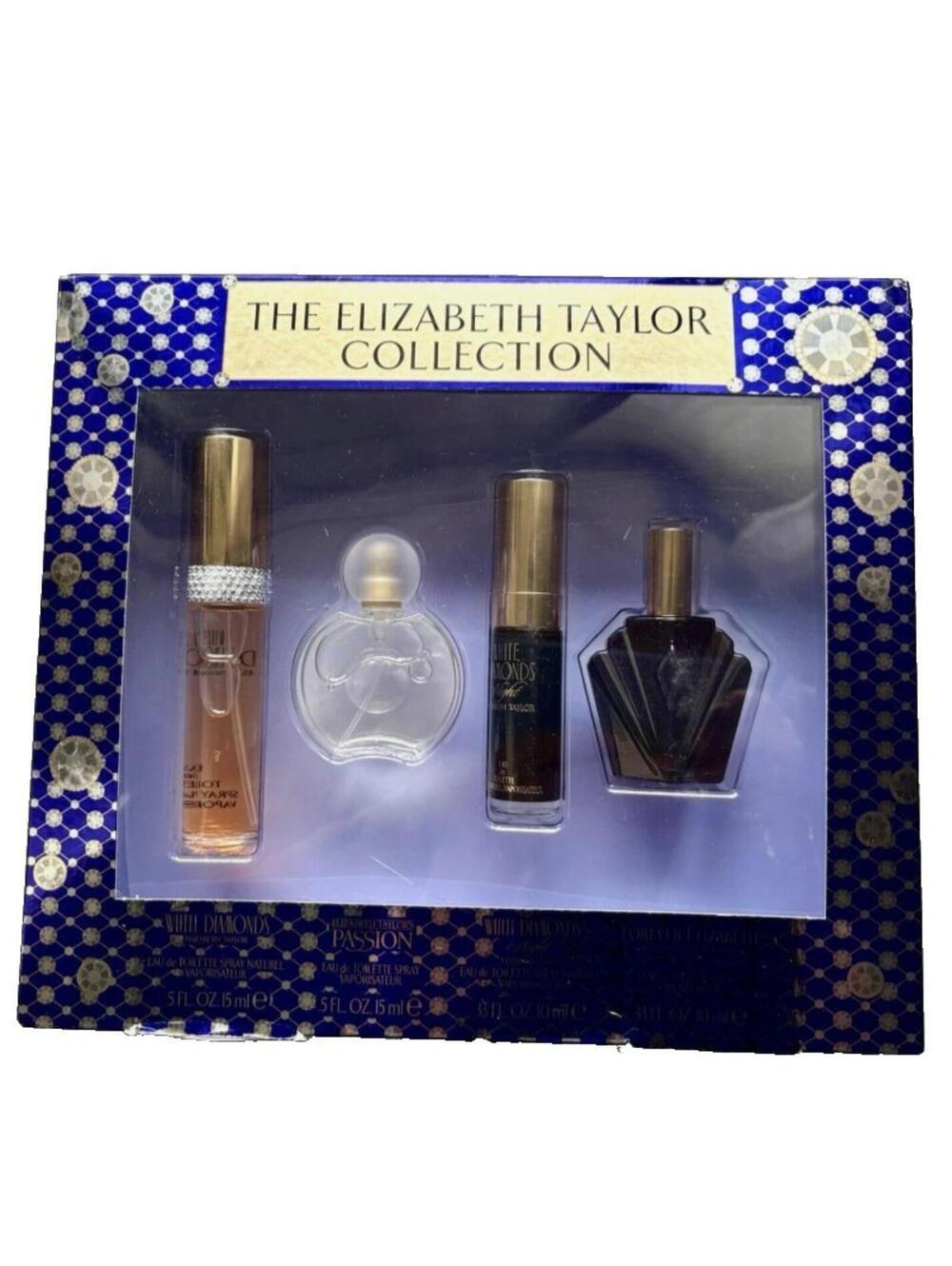 Elizabeth Taylor White Diamonds 4-Piece Collection – Passion, Forever, Nights